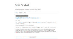Desktop Screenshot of erniepaschall.com